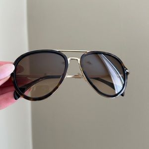 CELINE Aviator Sunglasses. Worn once - beautiful condition + protective case.
